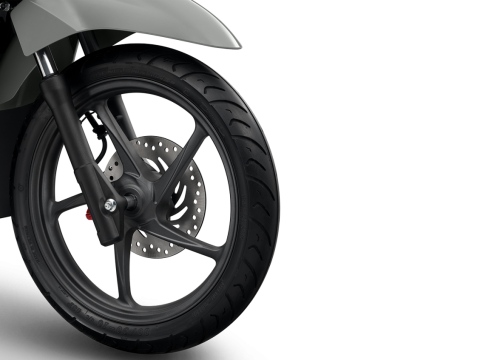 Bánh xe trước kích thước lớn 16-inch