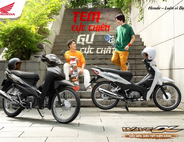 Honda Việt Nam giới thiệu Wave Alpha phiên bản 2024 - TEM CỰC CHIẾN, GU CỰC CHẤT