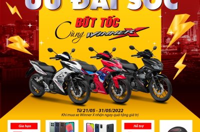 Ưu đãi cực sốc, bứt tốc cùng WINNER X dành cho tháng 5