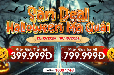 Săn Deal Halloween ma quái khi mua xe máy