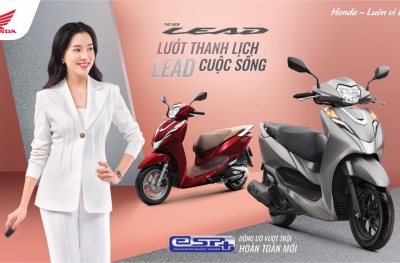 Honda Việt Nam giới thiệu phiên bản hoàn toàn mới LEAD 125cc - Lướt thanh lịch, “LEAD” cuộc sống