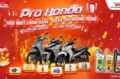 THAY NHỚT CHÍNH HÃNG – NHẬN QUÀ HOÀNH TRÁNG